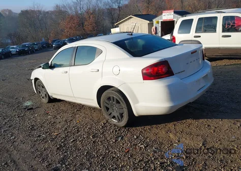 2013 Dodge Avenger Se z USA, uszkodzony, nr VIN 1C3CDZAB8DN631534